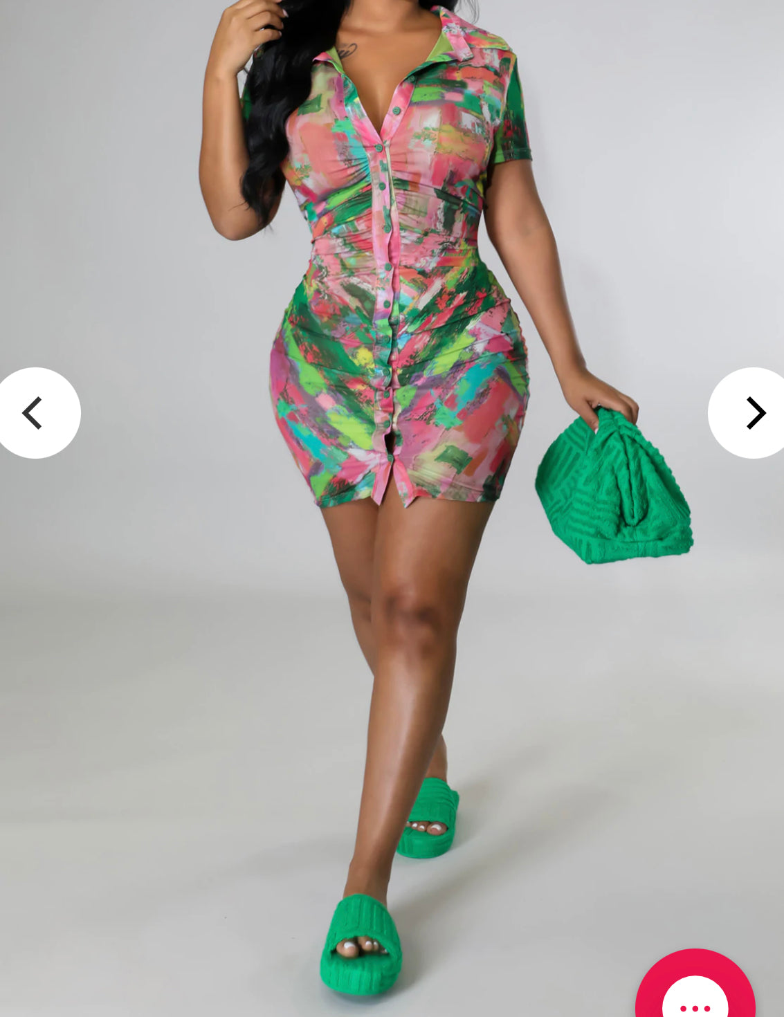 A Burst of Color Dress
